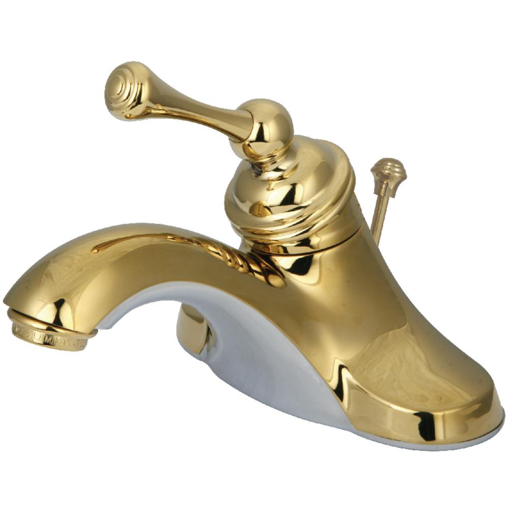Kingston Brass Vintage 4 in. Centerset SingleHandle Bathroom Faucet in
