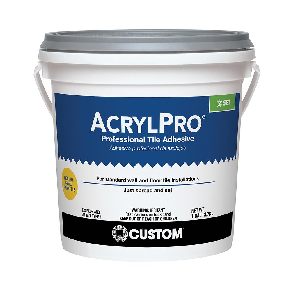 Custom Building Products AcrylPro 1 Gal Ceramic Tile 