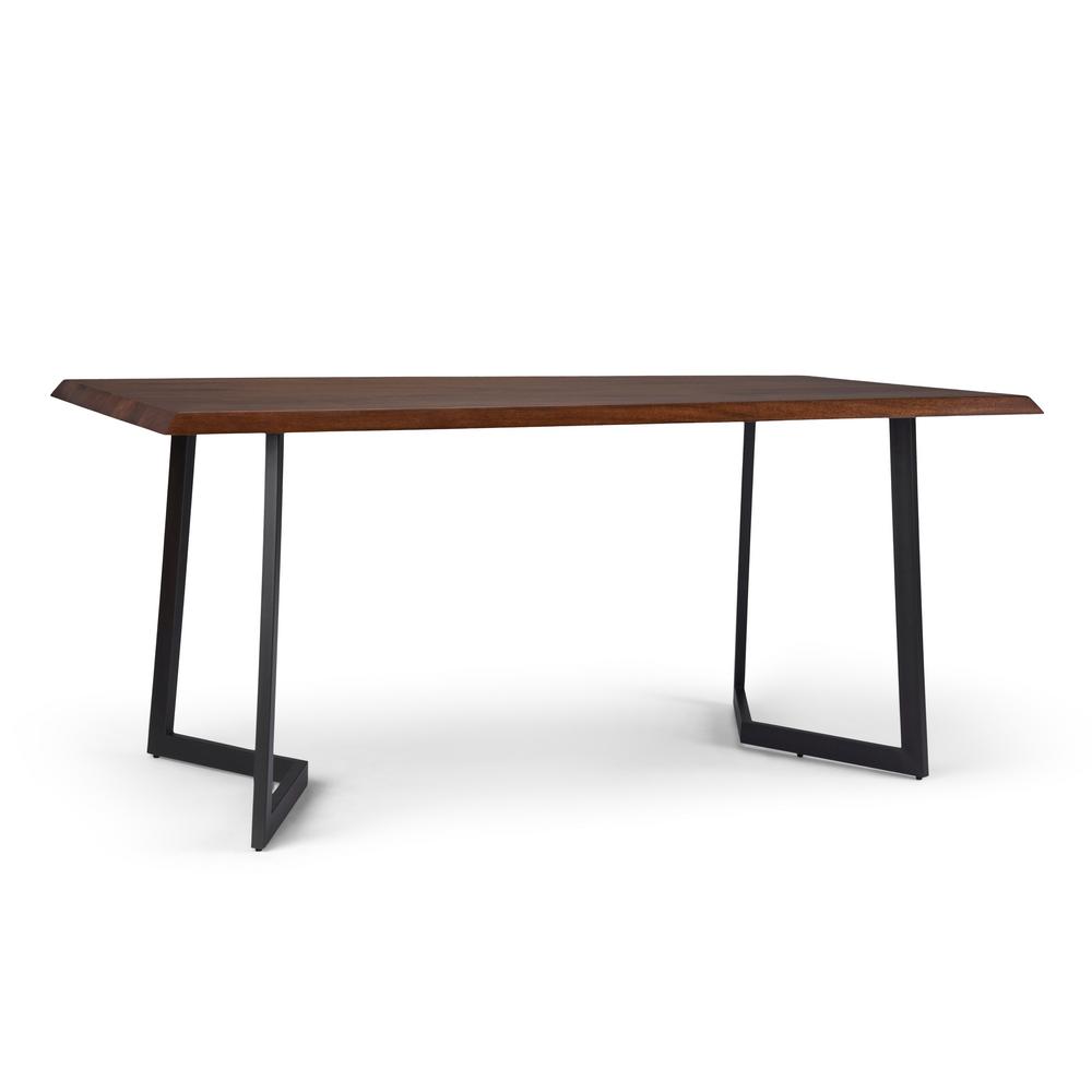 Simpli Home Watkins 72 In X 36 Dark Brown Solid Mango Simpli Home Watkins 72 In X 36 Dark Brown Solid Mango