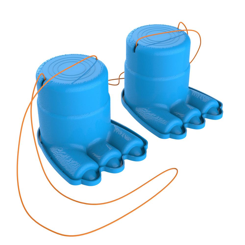 Hey! Play! Monster Feet Stilts with Adjustable Nylon Rope for Kids