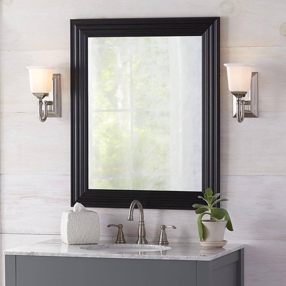 Framed - Rectangular - Black - Vanity Mirrors - Bathroom Mirrors - The 