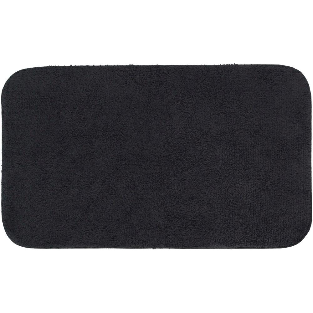 Mohawk Home Legacy Black 20 in. x 24 in. Nylon Bath Rug-341687 - The ...