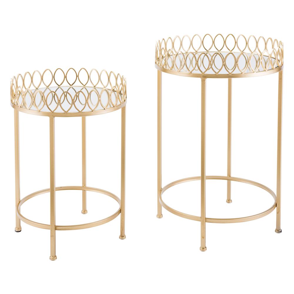 Amazing Tray Table Set Gallery Best Image Engine Tagranks Com Zuo Gold Tray Tables Set Of 2 A10767 The Home Depot
