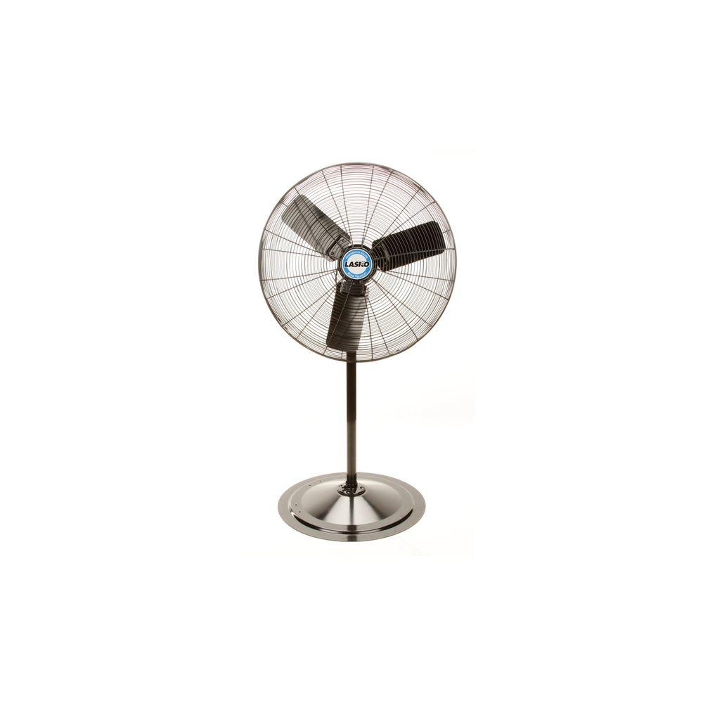 Lasko Adjustable-Height 30 inch Industrial-Grade Oscillating Pedestal Fan by Lasko