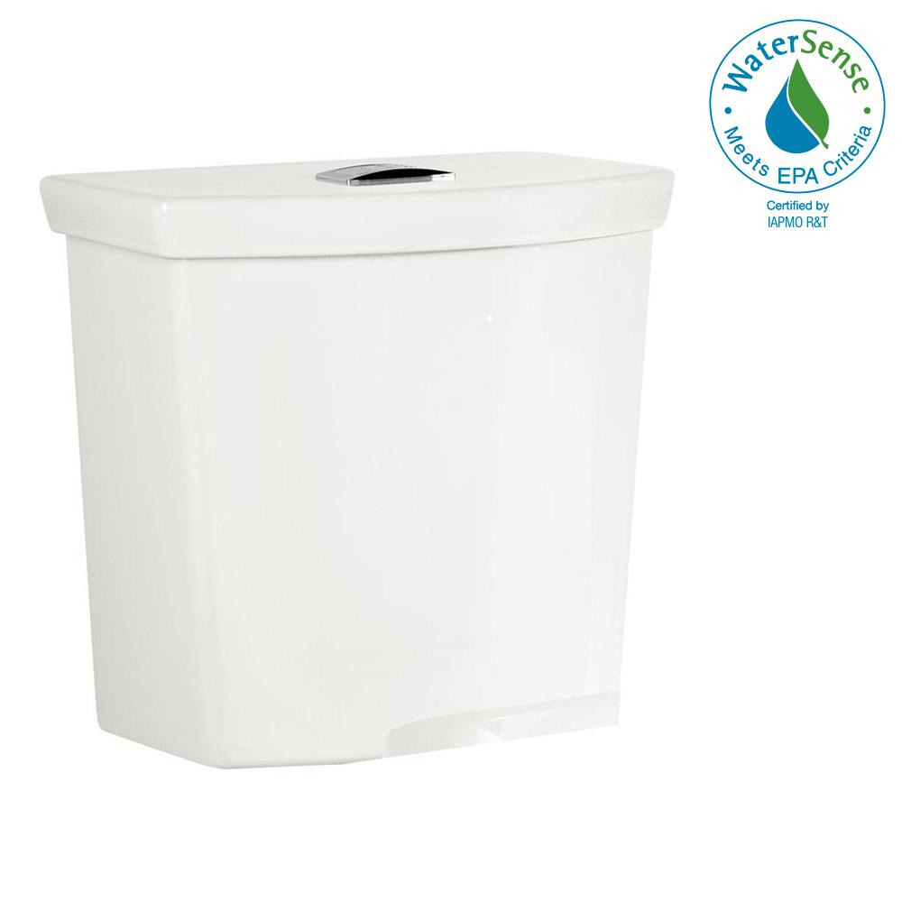 American Standard H2OPtion Dual Flush Toilet Tank - White, 12" Rough-In, With Aquaguard Liner (Tank Only)