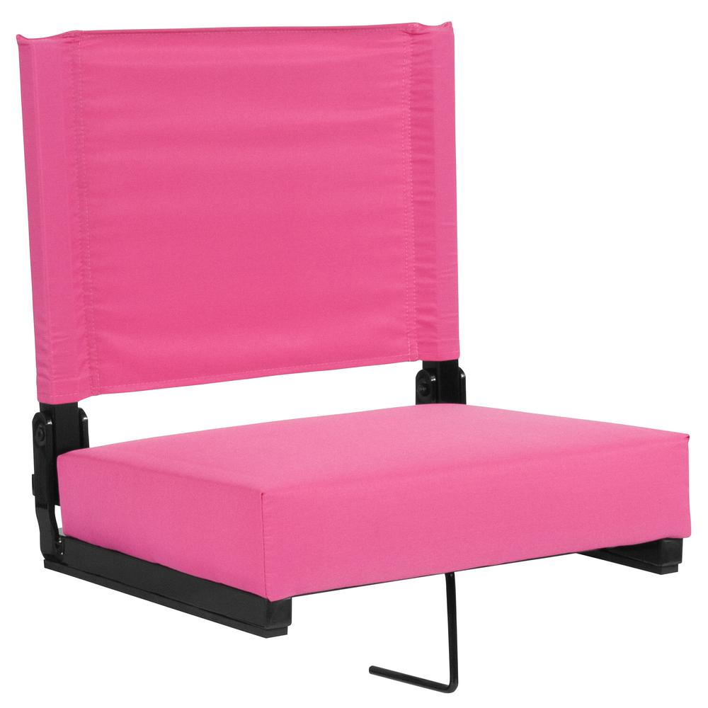 Carnegy Avenue Pink Metal Folding Lawn Chair Cga Xu 232356 Pi Hd