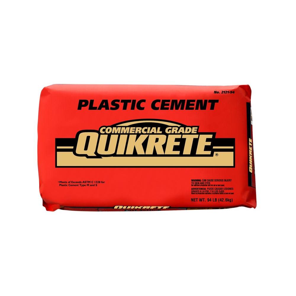 Quikrete 94 lb. Commercial Grade Plastic Cement Concrete Mix-212194
