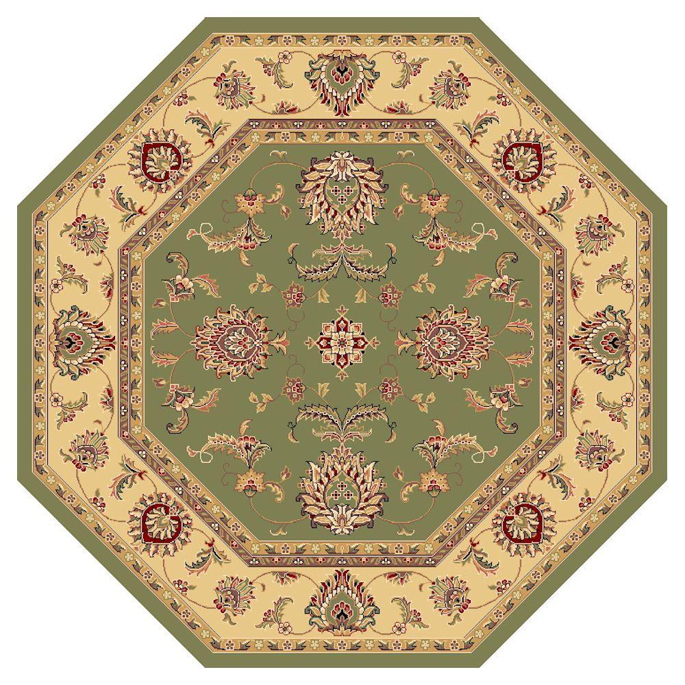 Octagon Area Rugs The Home Depot Clic Bijar Sage 7 Ft In X