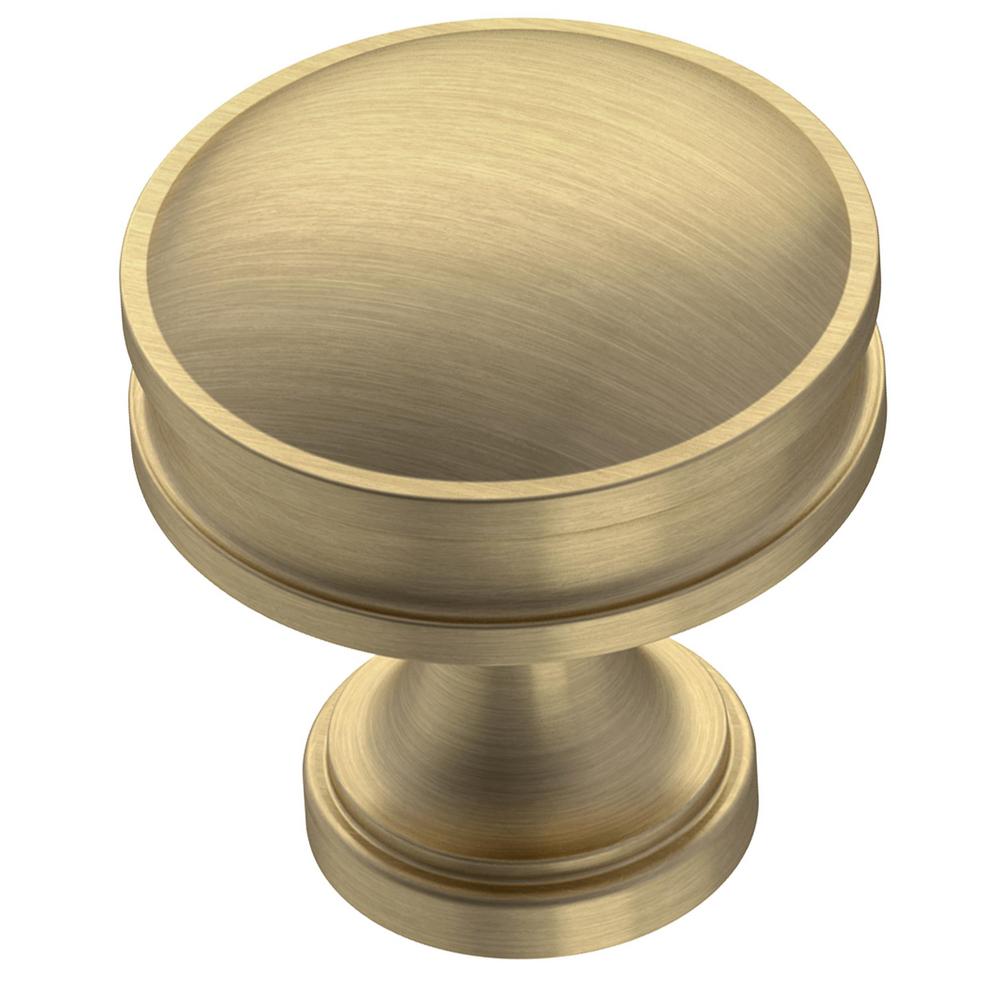 Liberty Charmaine 1-1/8 in. (28 mm) Champagne Bronze Cabinet Knob (25-Pack)-P38532C-CZ-K2 - The ...