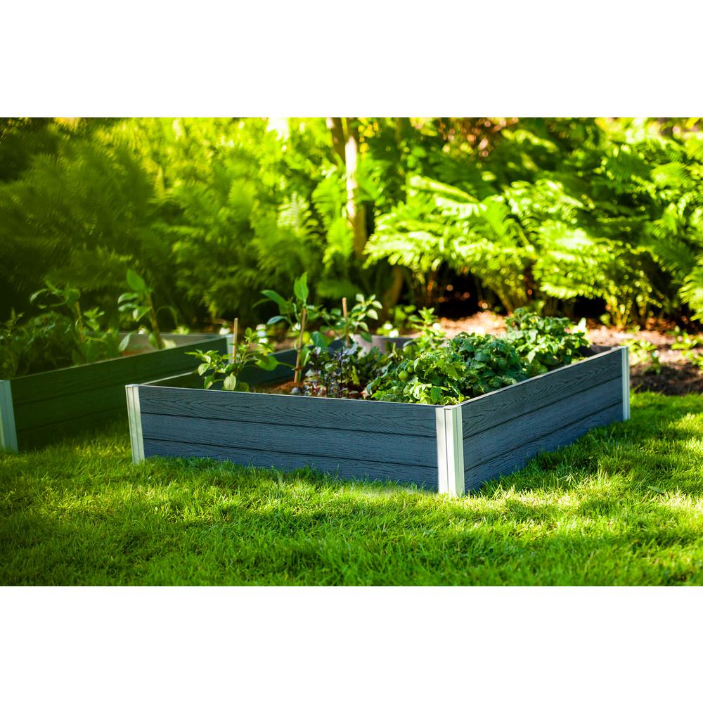 New England Arbors Urbana 48 In X 11 Slate Grey Vinyl Raised Garden Vt17600 The Home Depot - New England Arbors White Vinyl Raised Garden Bed 2 Pack New England Arbors Urbana 48 In X 11 Slate Grey Vinyl Raised Garden Vt17600 The Home Depot - New England Arbors White Vinyl Raised Garden Bed 2 Pack