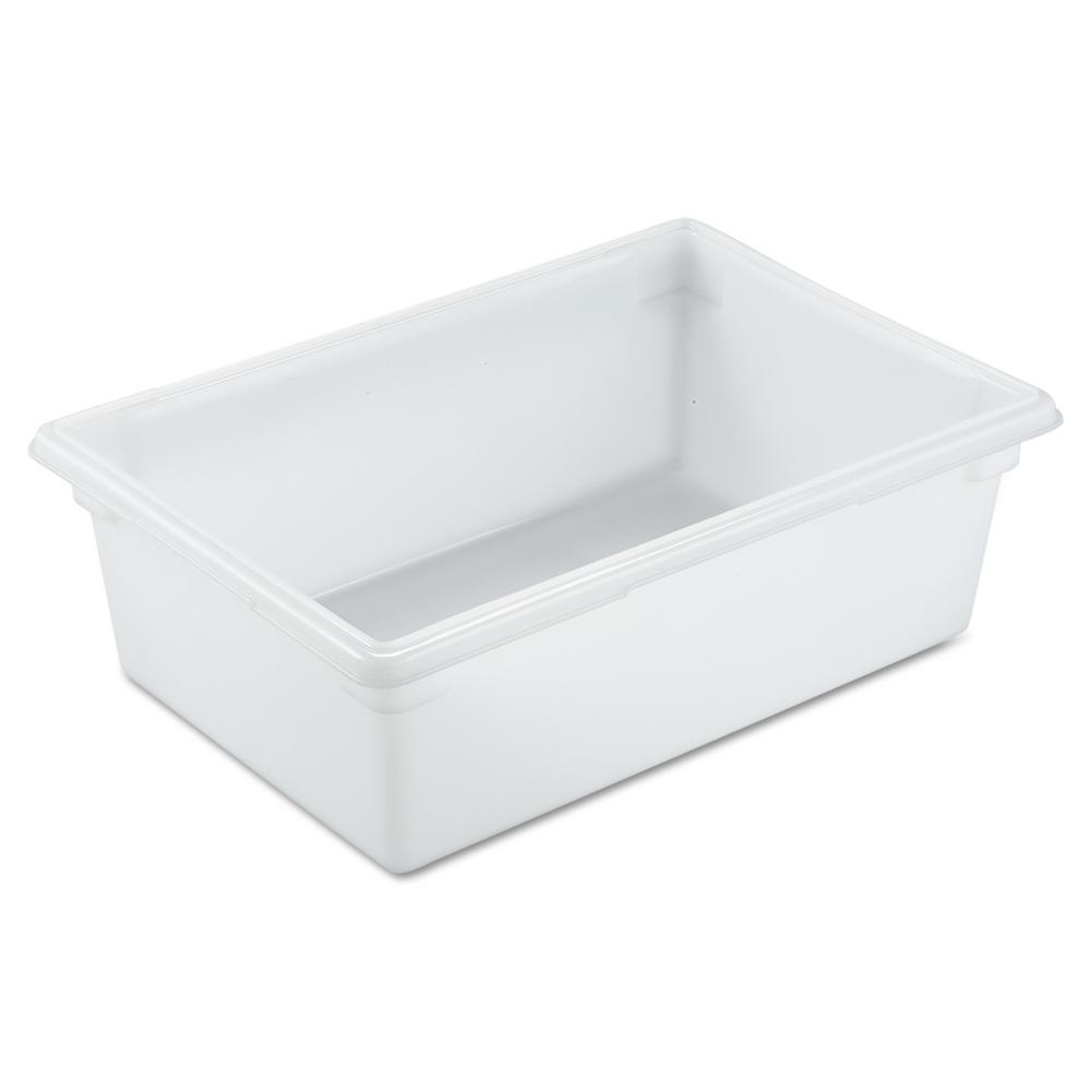 Rubbermaid Commercial Products 12 1 2 Gal White Food Storage Box