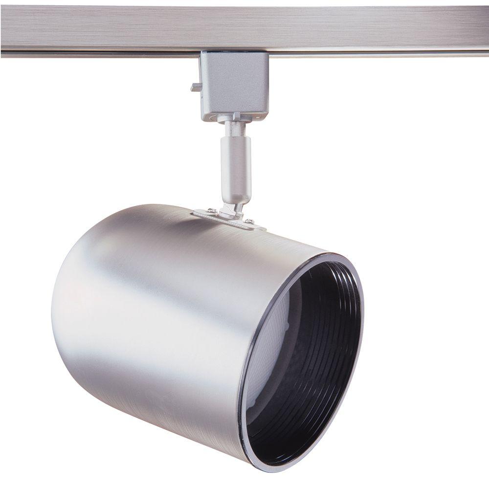 Designers Choice Collection Par 30 Brushed Steel Track Lighting Fixture