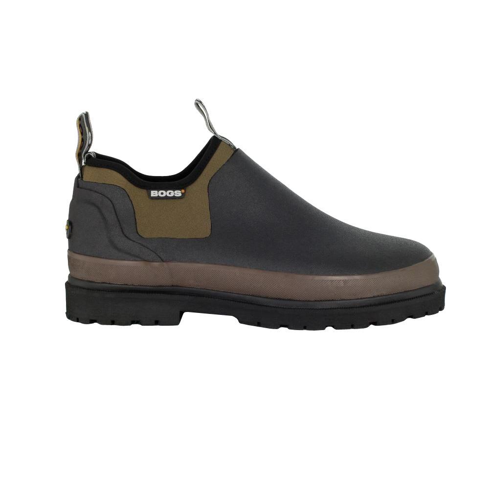 BOGS Tillamook Bay Men Size 10 Black Waterproof Slip-On Rubber Shoe ...