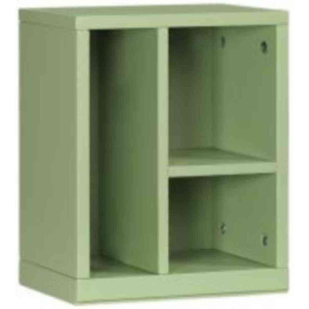 Martha Stewart Living Craft Space 3Cubby Organizer in Rhododendron Leaf0463510600 The Home Depot