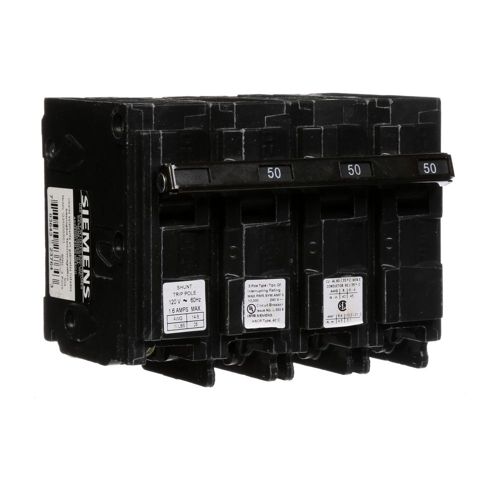 Siemens 5SY42207 Supplementary Protector - 2 Pole, 20A, Tripping Characteristic C, DIN Rail Mount