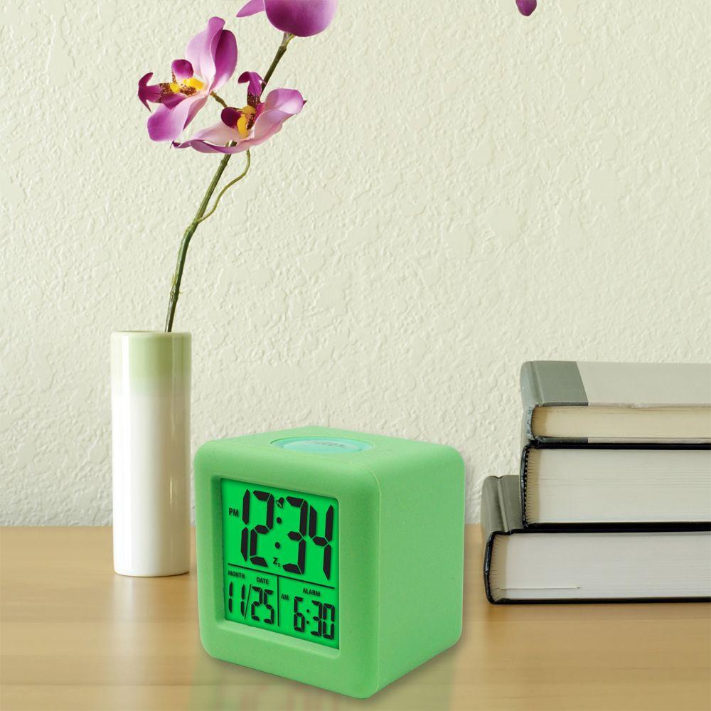 Equity by La Crosse 5.5 in. x 3.15 in. LED Alarm Clock with Bluetooth