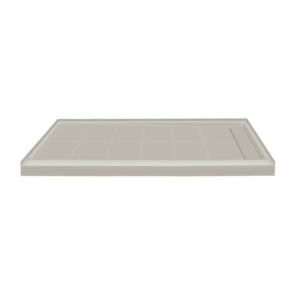 Transolid Linear 30 in. x 60 in. Single Threshold Shower Base in