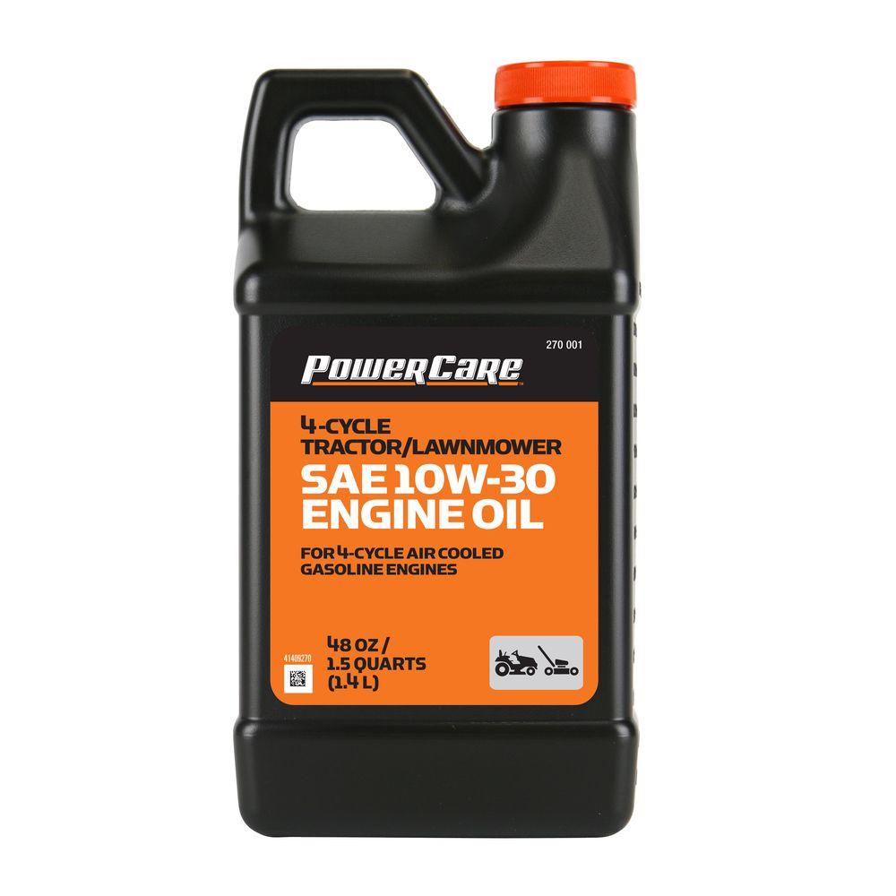 Care Sae 10w 30 48 Oz Lawnmower Oil 66779 The Home Depot Care Sae 10w 30 48 Oz Lawnmower Oil