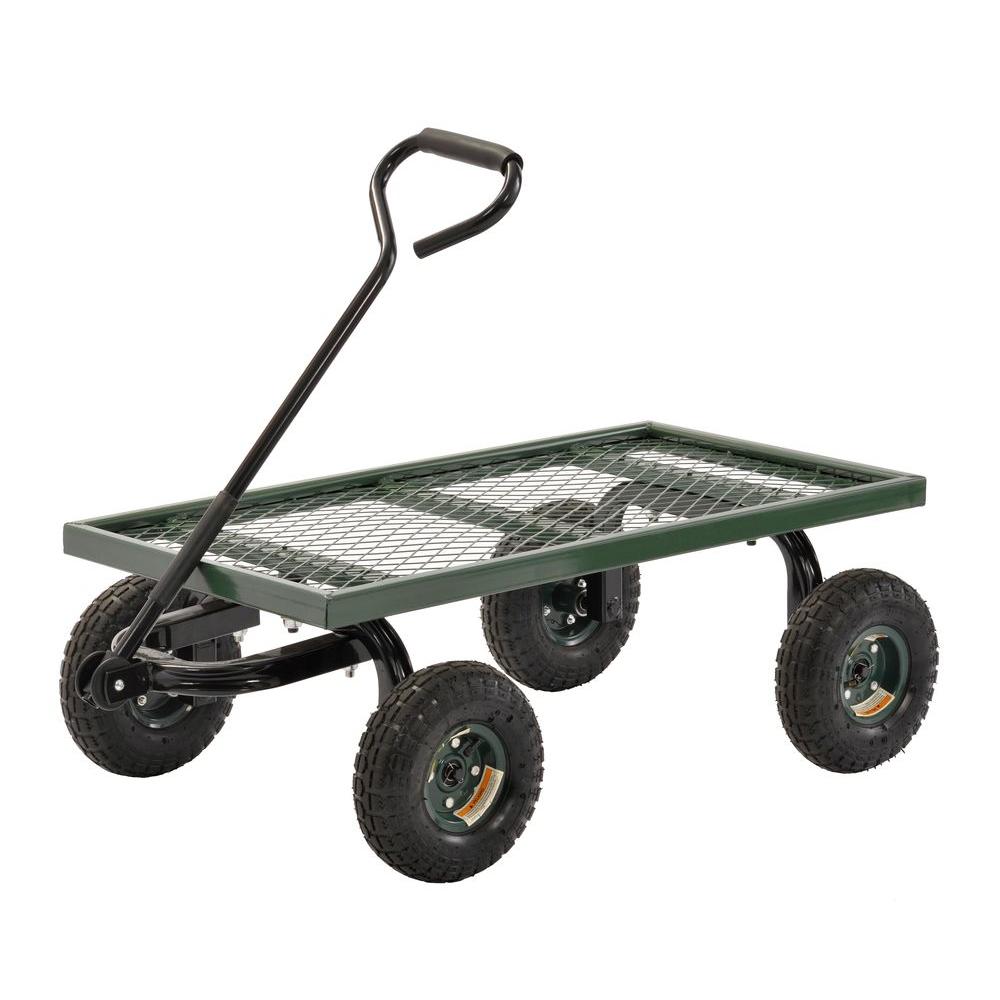 Muscle Rack 3 Cu Ft 20 In W Utility Cart Fw3820 The Home Depot