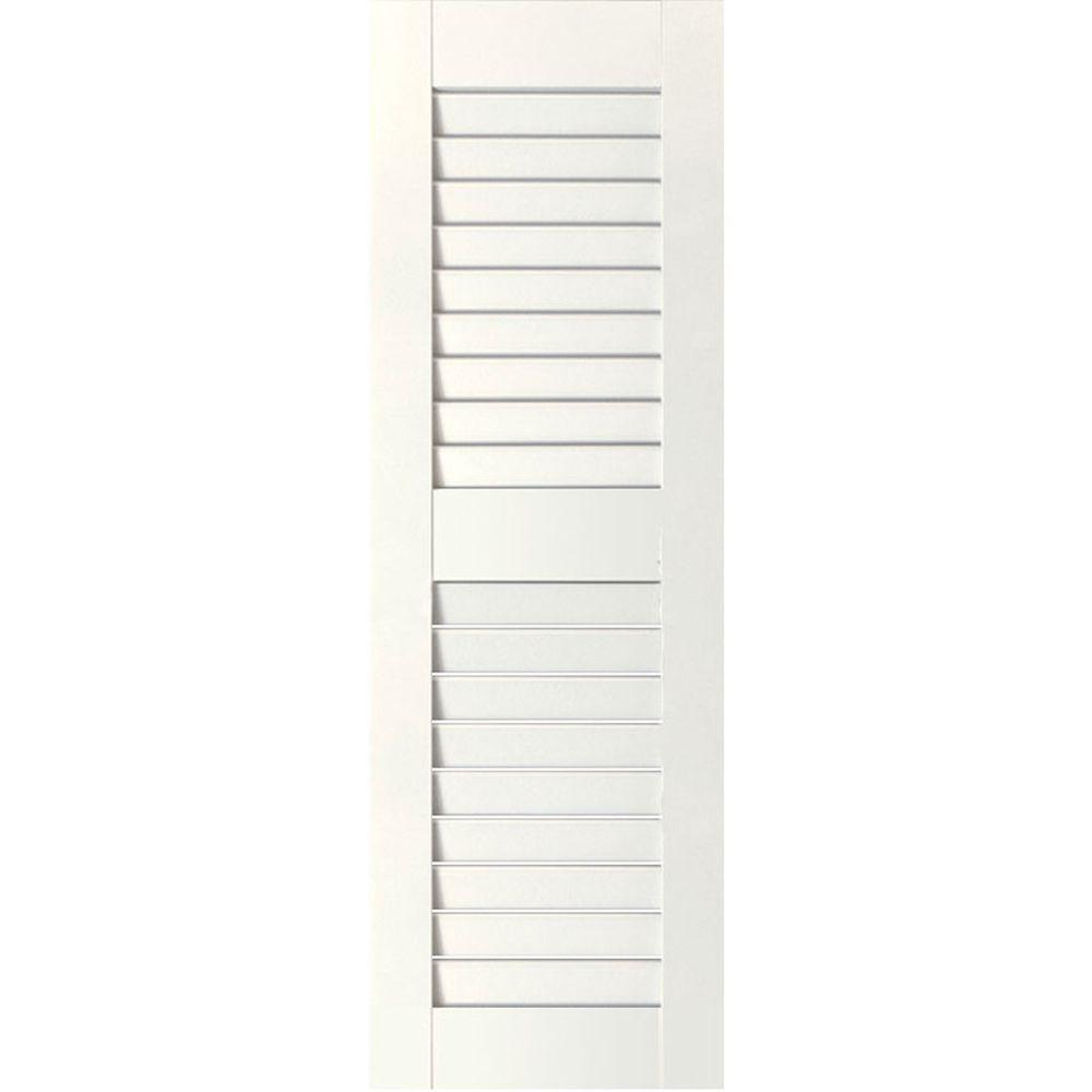 Louvered - Exterior Shutters - The Home Depot Louvered - Exterior Shutters - The Home Depot