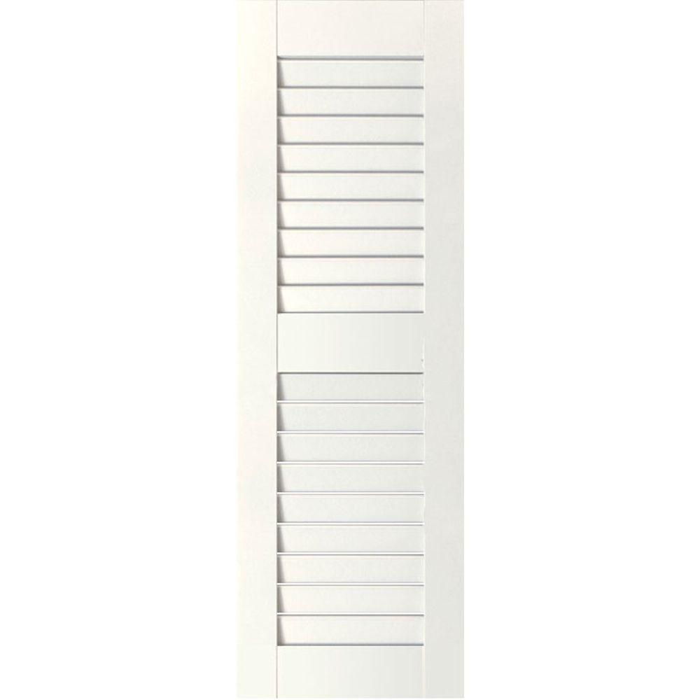 Louvered - Exterior Shutters - The Home Depot