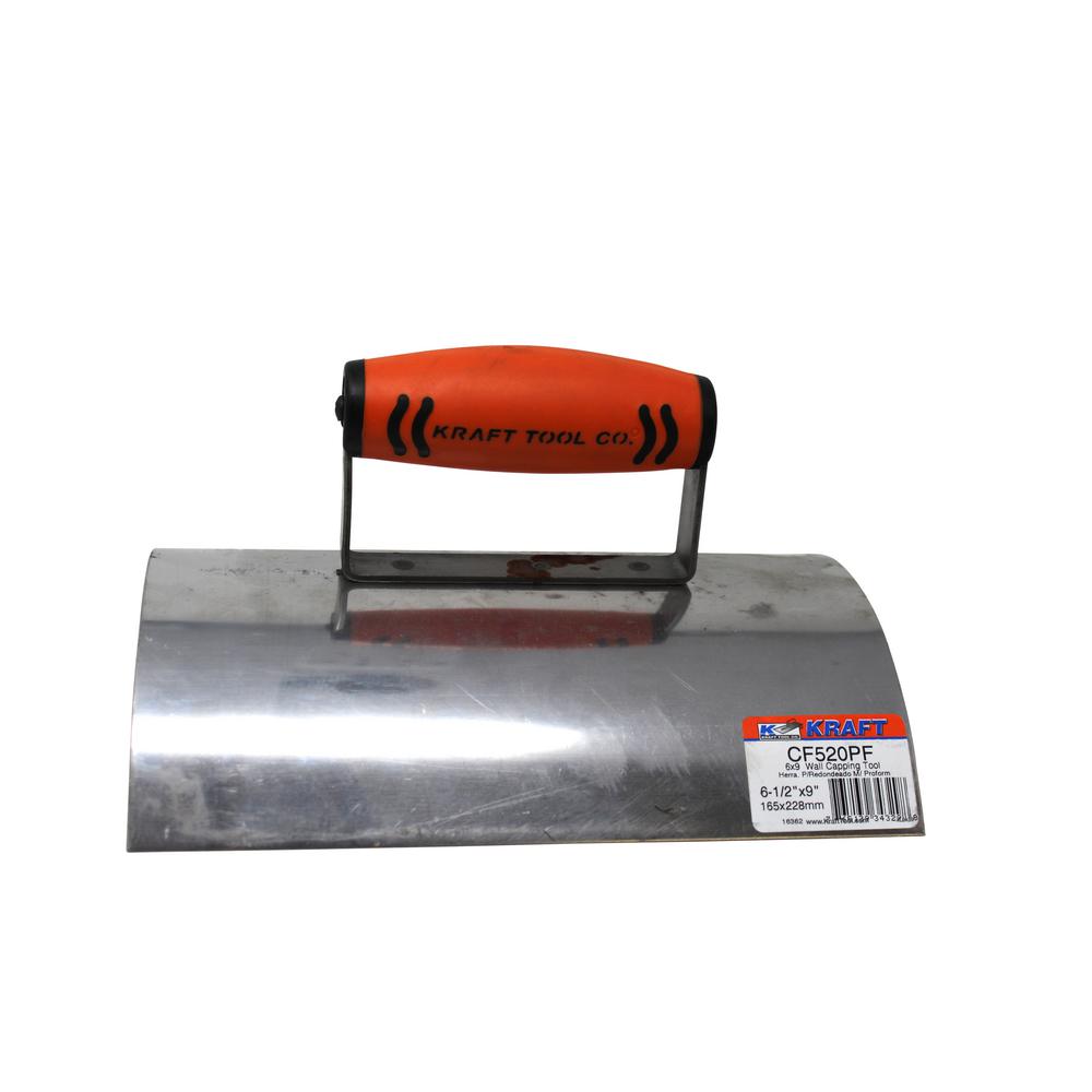 Kraft Tool Co. 9 in. x 63/4 in. Wall Capping Tool Handle (6 in. Wall