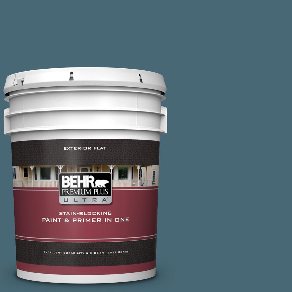 BEHR Premium Plus Ultra 5 gal. S4706 Shipwreck Flat Exterior Paint