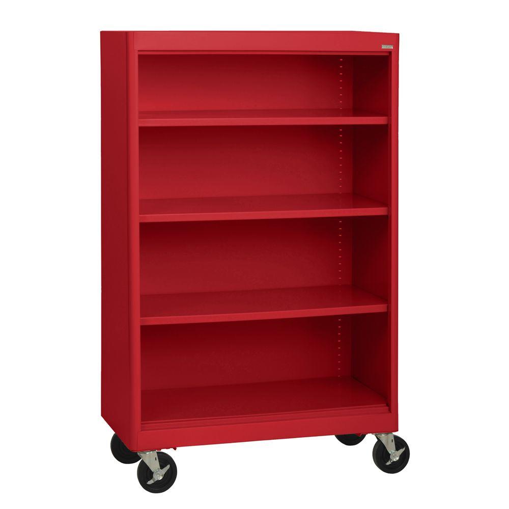 Red Sandusky Bookcases Bm3r361852 01 64 1000 