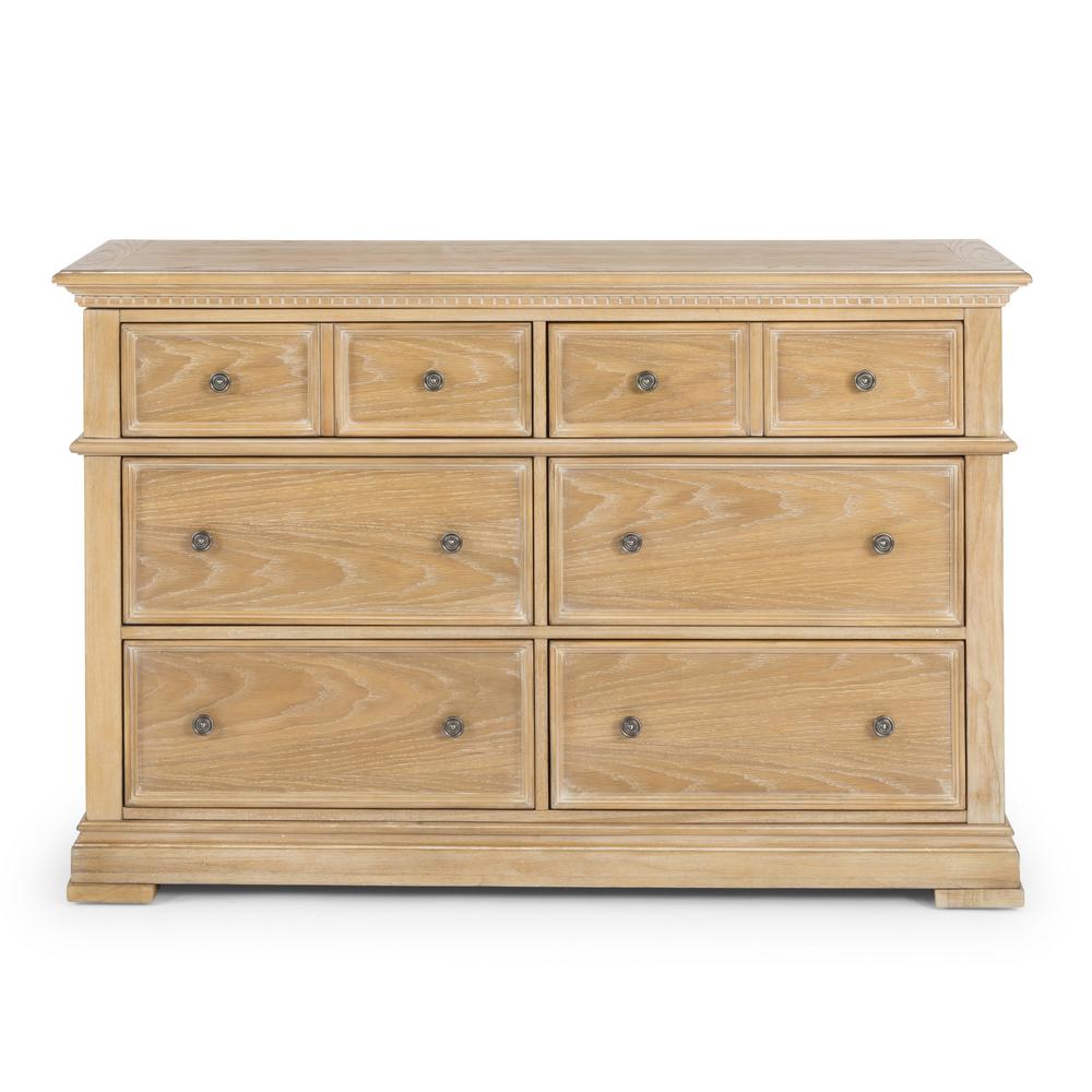 Atlantic Furniture 54 In 6 Drawer Grey Dresser Ac686129 The Atlantic Furniture 54 In 6 Drawer Grey
