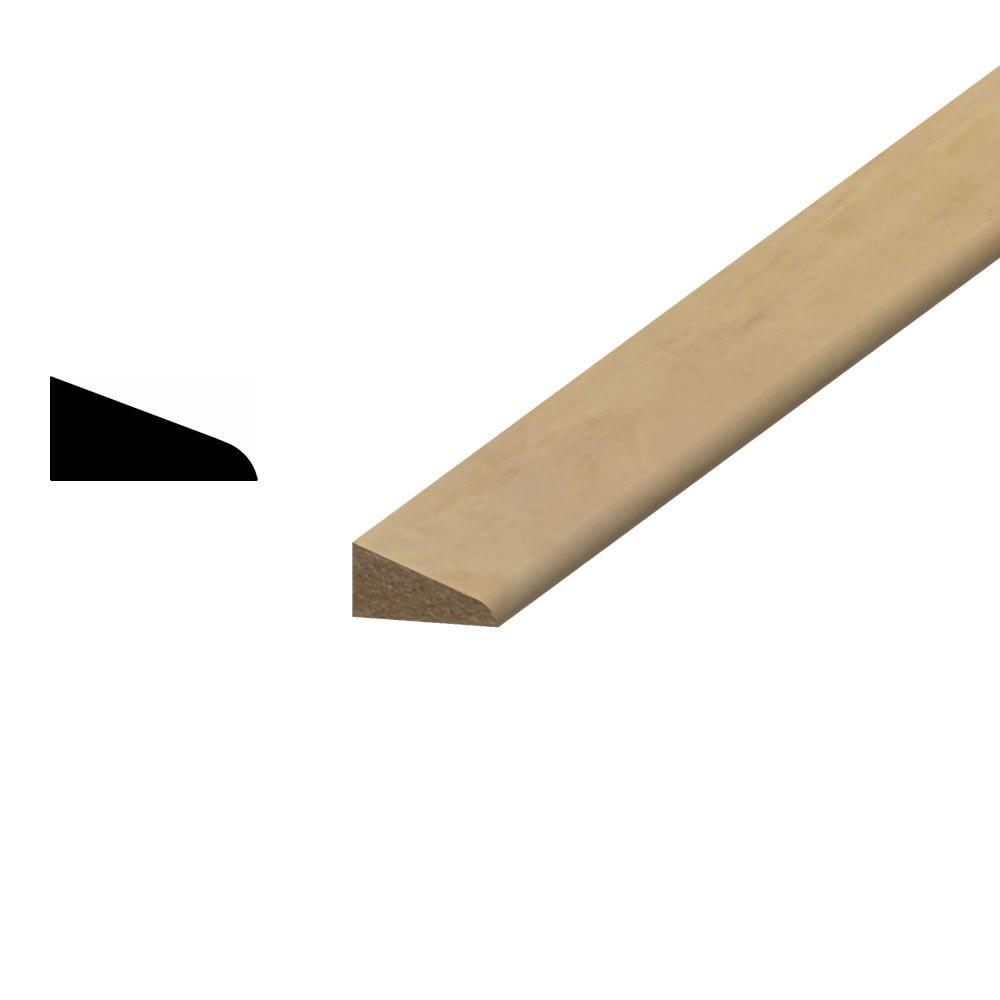 LWM 623 9/16 in. x 13/4 in. x 31/4 in. MDF Primed Radius Base Outside