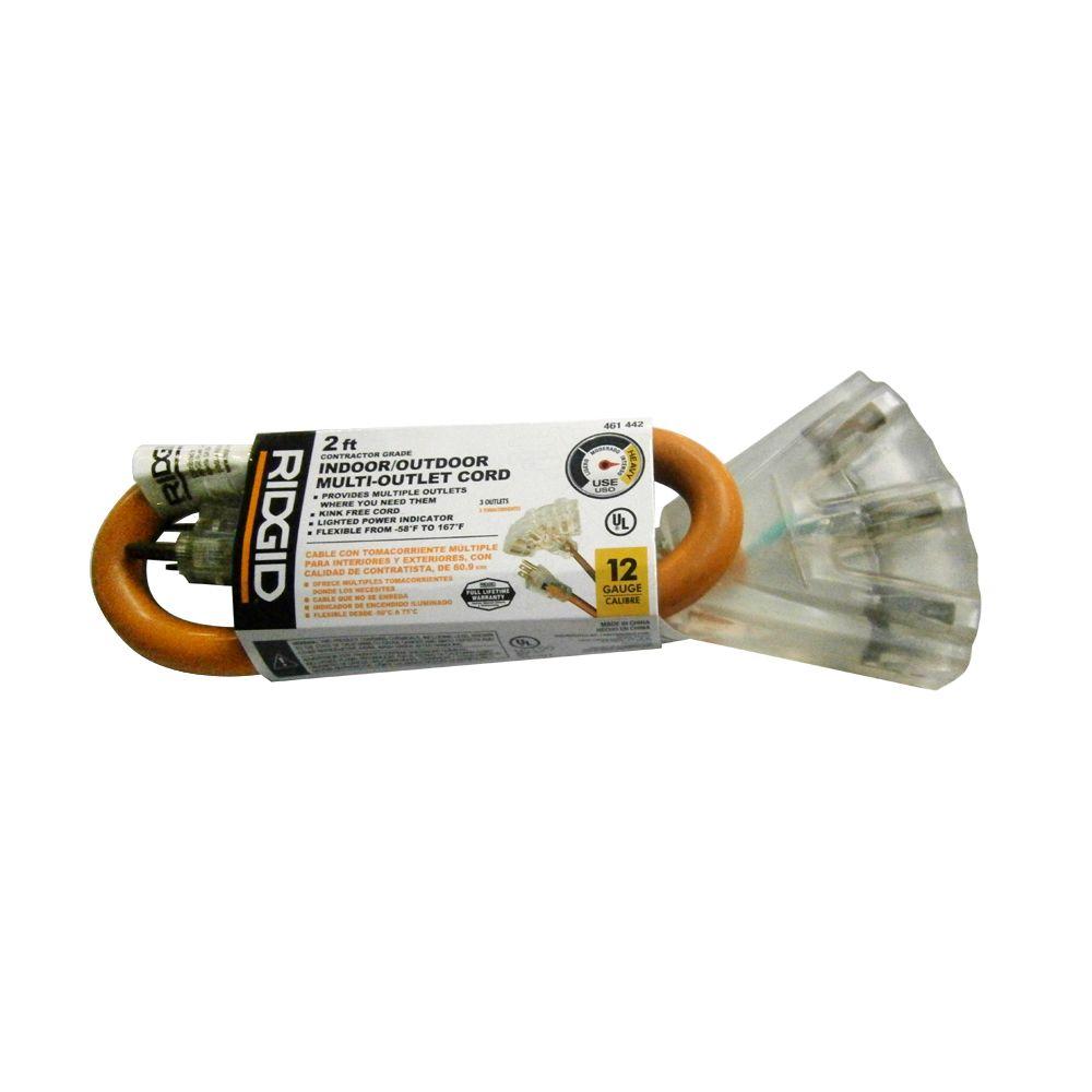100 ft. 14/3 Extension Cord-AW62609 - The Home Depot