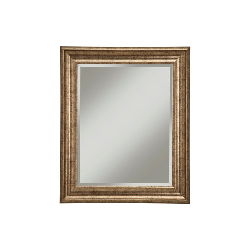 Sandberg Furniture Antique Gold Decorative Wall Mirror 14117 The Sandberg Furniture Antique Gold Decorative Wall Mirror 14117 The Home Depot