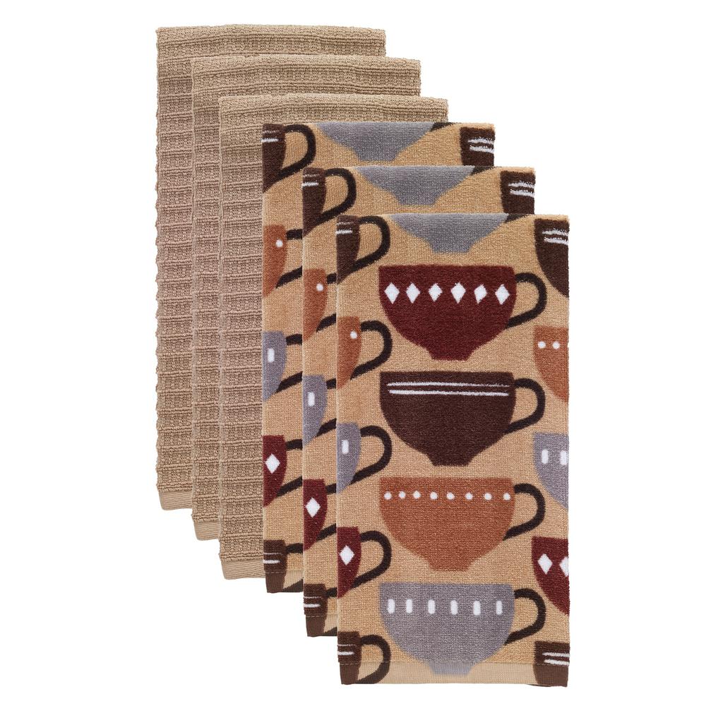 coffee cup kitchen towels