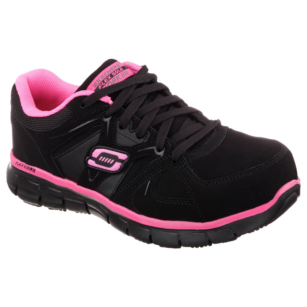 black skechers non slip