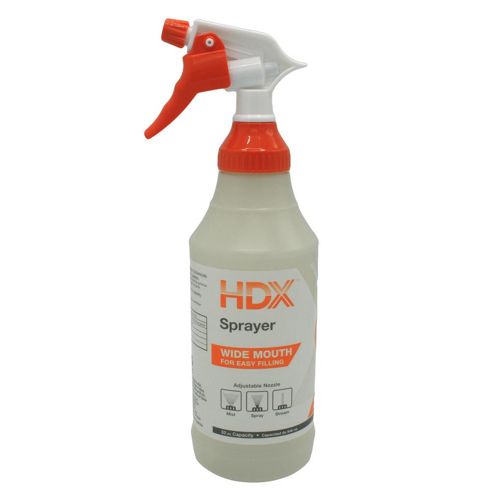 Hdx 32 Oz All Purpose Sprayer Bottle Hdx32101 The Home Depot