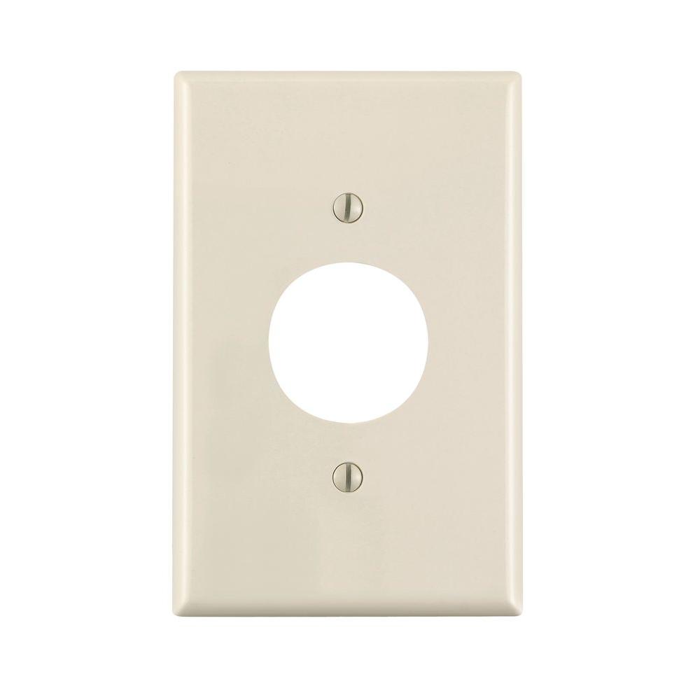 Leviton 1 Gang Midway Single 406 In Hole Wall Plate Light Almond R56 00pj7 00t The Home Depot - Wall Hole Cover Home Depot Leviton 1 Gang Midway Single 406 In Hole Wall Plate Light Almond R56 00pj7 00t The Home Depot - Wall Hole Cover Home Depot