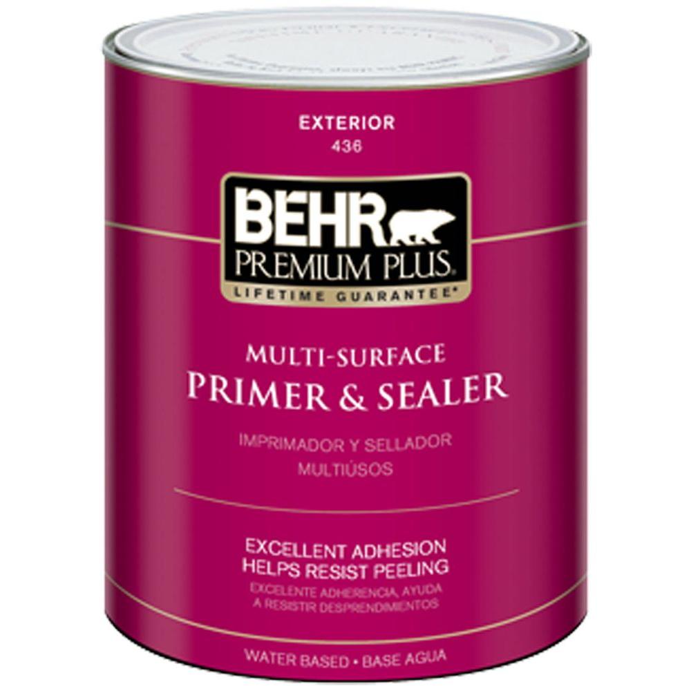 BEHR Premium Plus 1Qt. MultiSurface Exterior Primer and