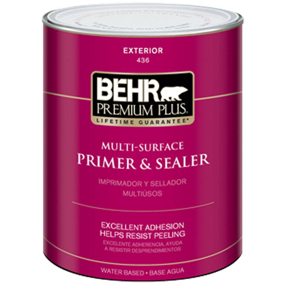 BEHR Premium Plus 1Qt. MultiSurface Exterior Primer and Sealer43604