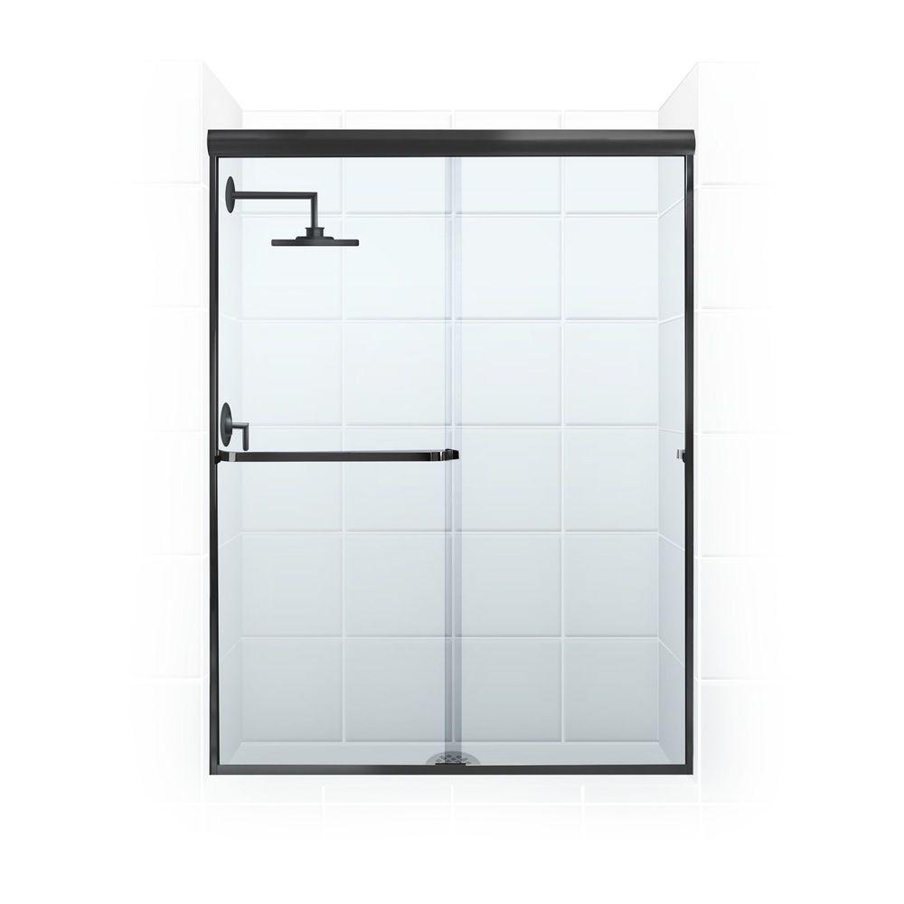 Coastal Shower Doors Paragon 3 16b Series 46 In X 69 In Semi Framed