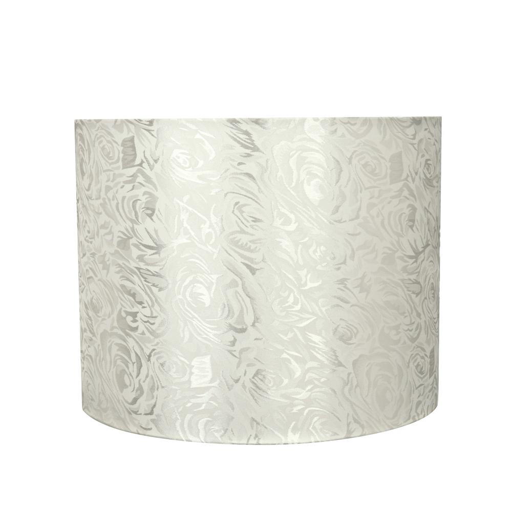 Aspen Creative Corporation 14 In X 11 Off White Hardback Drum Aspen Creative Corporation 14 In X 11 Off White Hardback Drum Cylinder