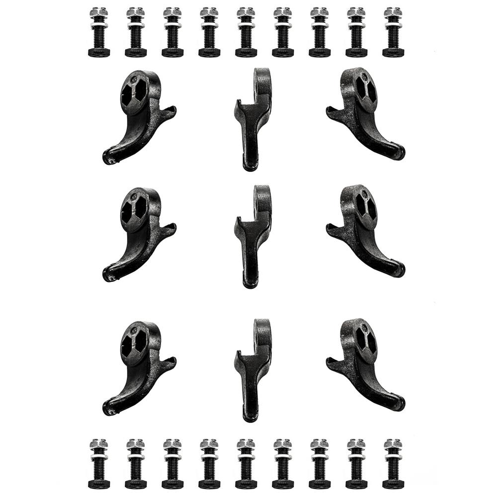 Power King Replacement Full Set Carbide High Speed Cutting Teeth for