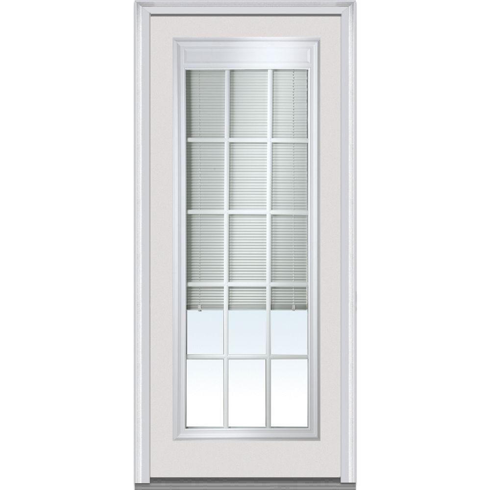 ODL 22 in. x 36 in. Add-On Enclosed Aluminum Blinds in White for ...