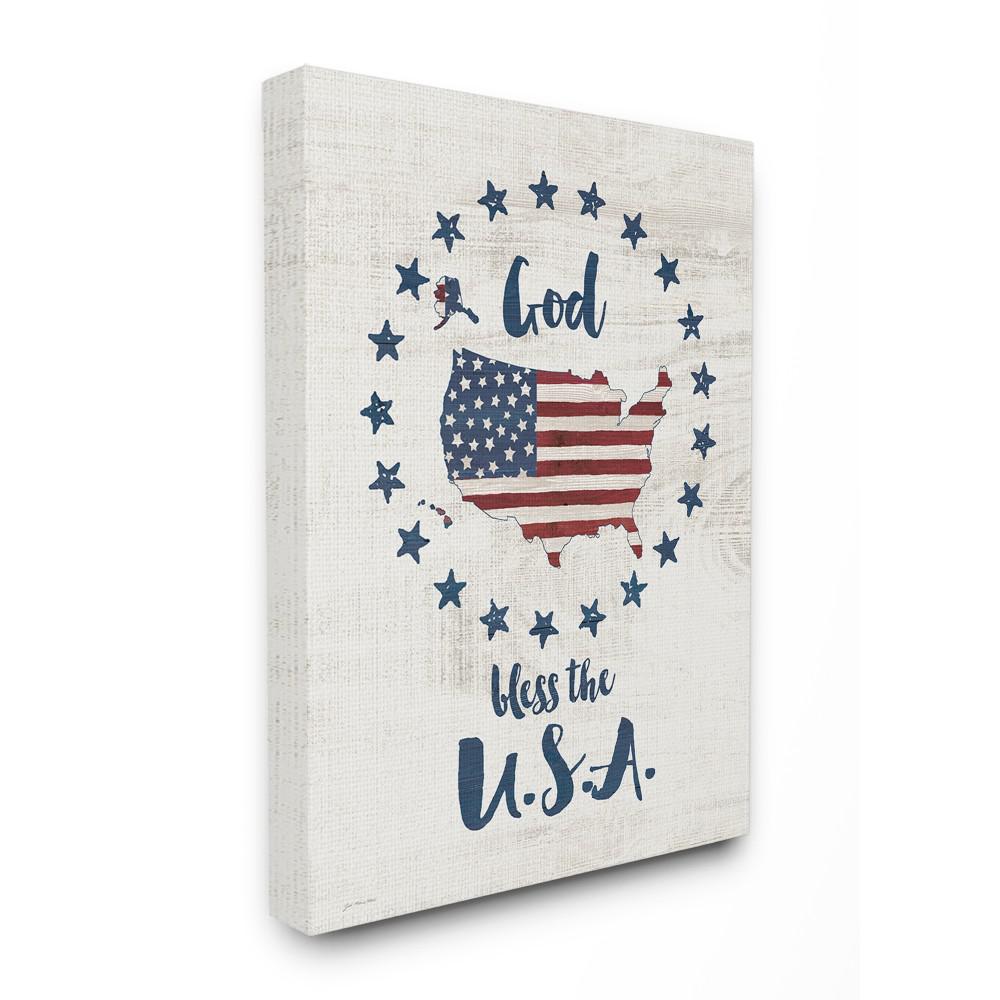 The Stupell Home Decor Collection 24 In X 30 In God Bless The