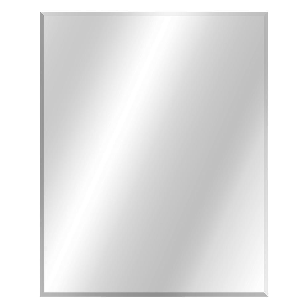 glacier bay 24 in. w x 30 in. l single beveled edge bath mirror