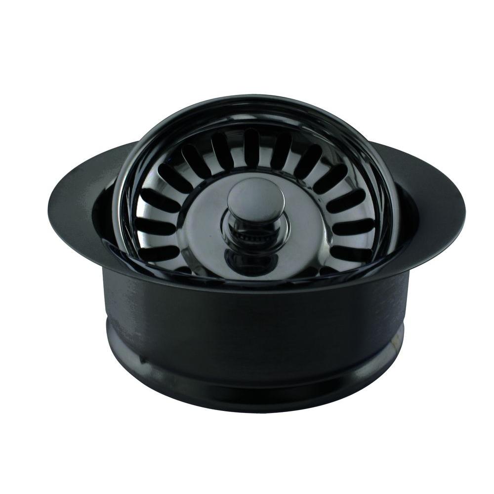 Westbrass Disposal Ring and Strainer Stopper in Oil Rubbed Bronze