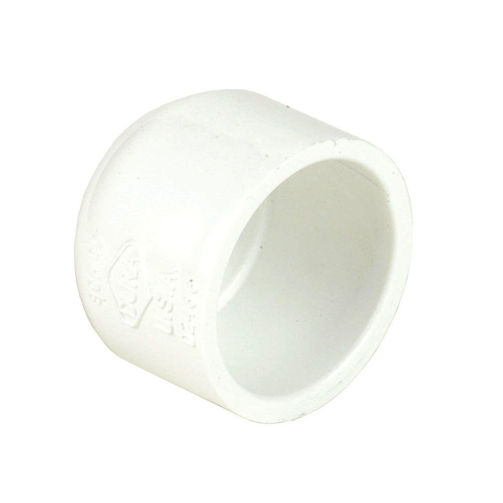 CHERNE 5 in. PVC Pipe Cap-270776 - The Home Depot