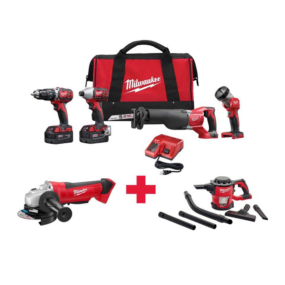 milwaukee cordless drill combo