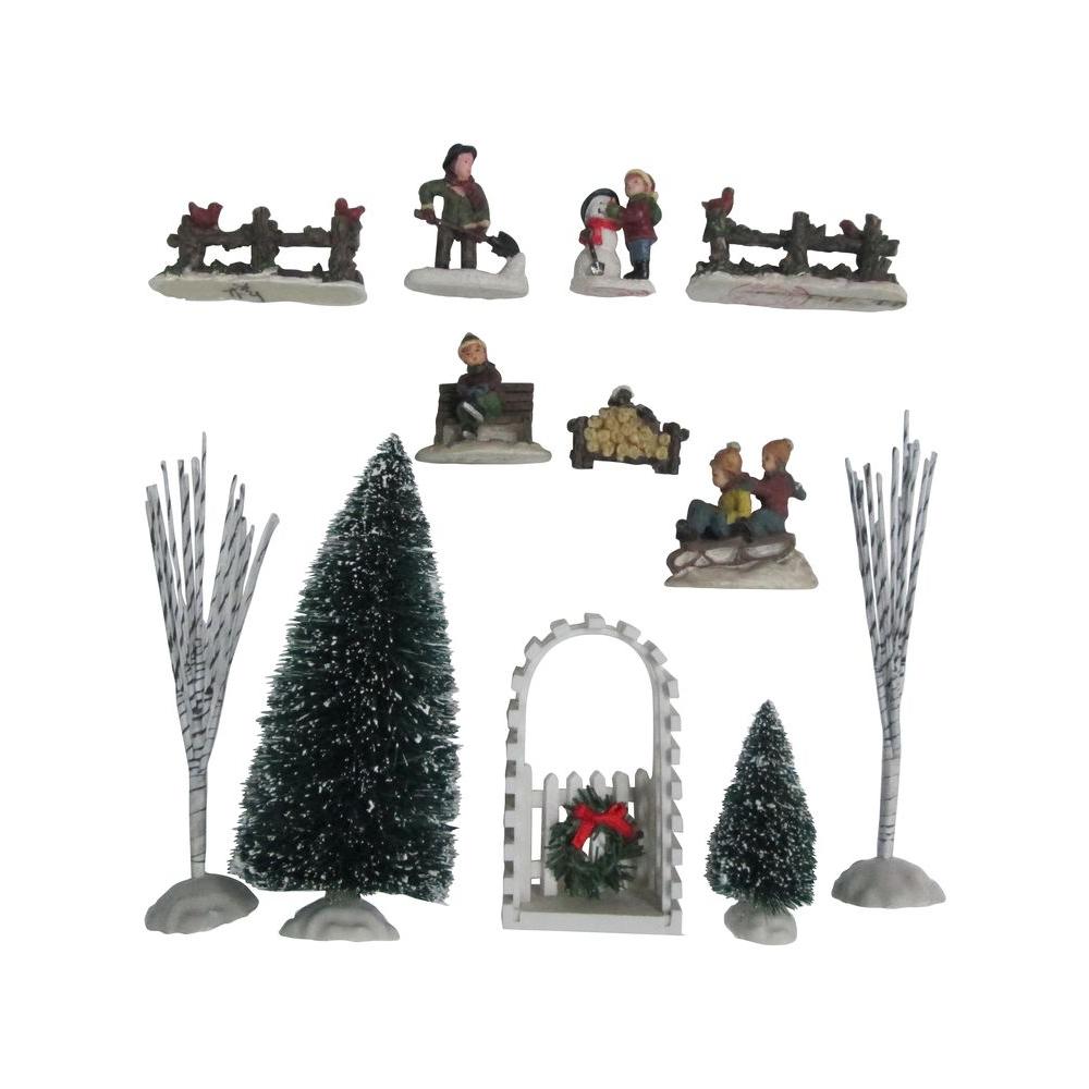 home accents holiday 5 88 in h poly resin village home accents holiday 5 88 in h poly resin village