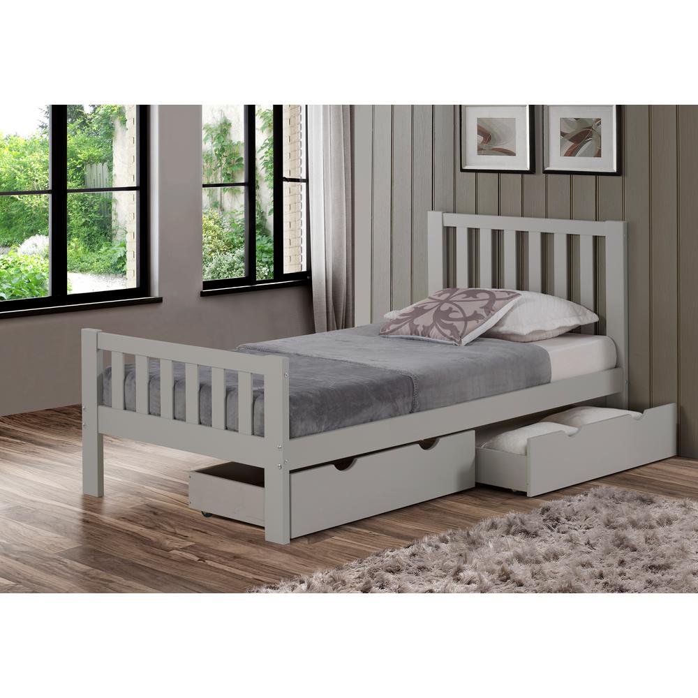 Bolton Furniture Alaterre 37 In W X 9 In H Underbed Storage