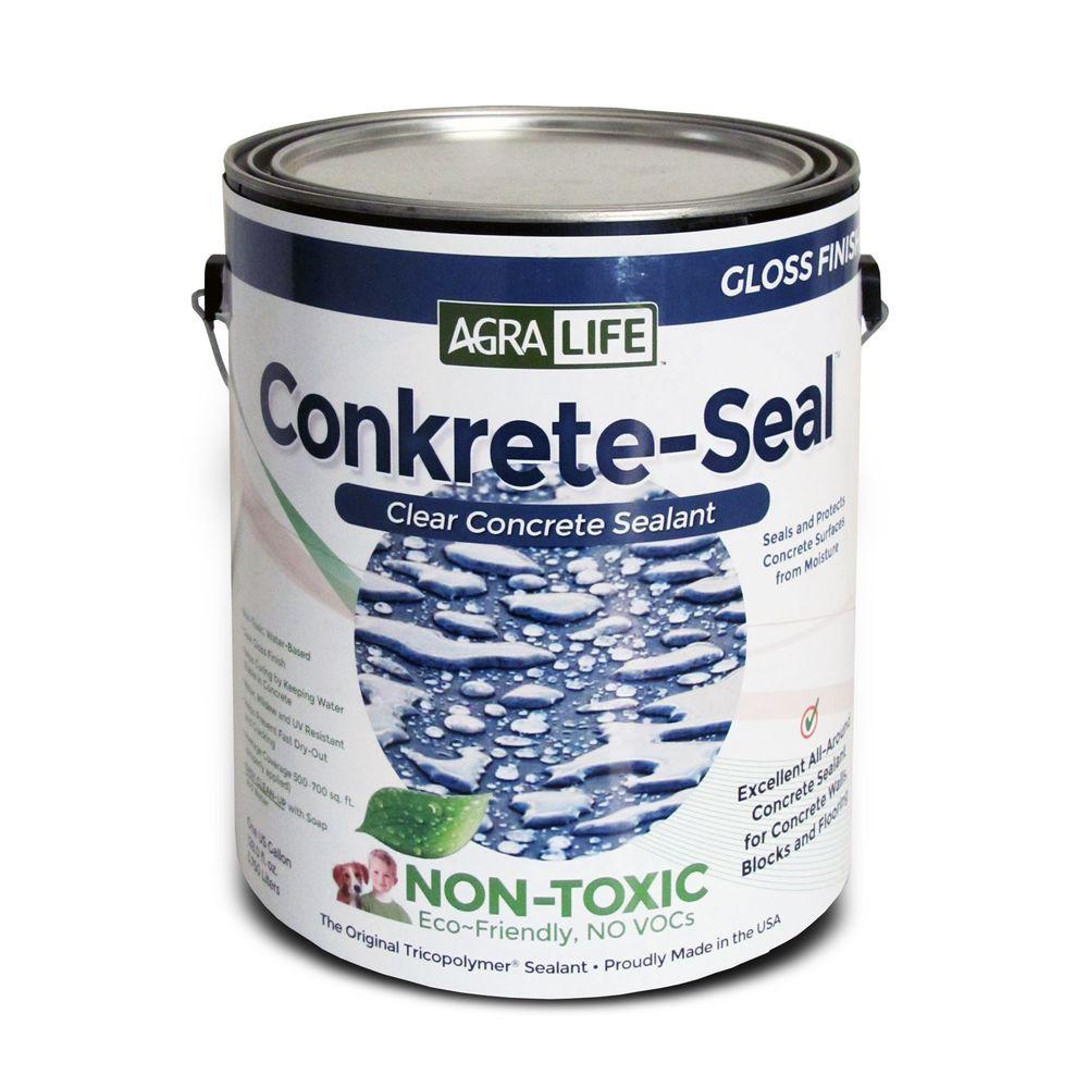 Agralife 1 Gal Voc Free Non Toxic Clear Satin Conkrete Seal Ck128